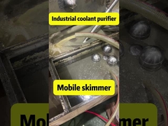 Efektywny CNC separator oleju chłodzącego Duży płyn cięcia i proszek do usuwania oleju