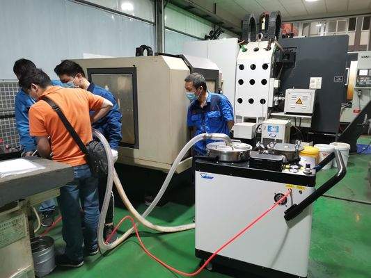 Oczyszczanie szczątków aluminiowych System filtrów płynu chłodniczego CNC Oczyszczacz zbiornika płynu chłodniczego