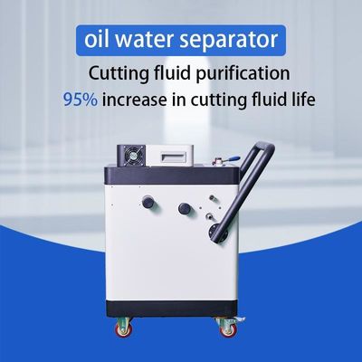 Certyfikowany separator oleju chłodzącego CNC 220V Oczyszczanie pływających zanieczyszczeń oleju