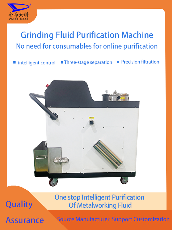 Filtracja mechaniczna za pomocą filtrów siatkowych lub kasetowych Szlifierka System filtracji chłodziwa AC220V 1100 600 1200 mm System czyszczenia chłodziwa